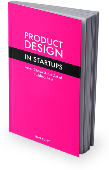 product design in startups book